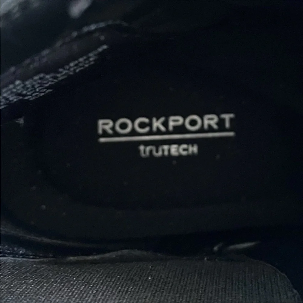 Rockport Piper Trutech Leather Women’s Black Booties - Size 8.5 - MSRP $179